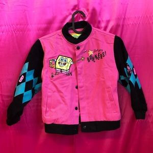 Kids Spongebob “Motorcycle” Jacket